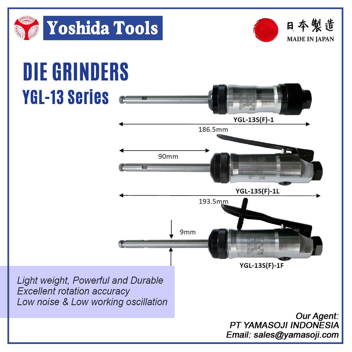 Die GRINDER YGL-13S