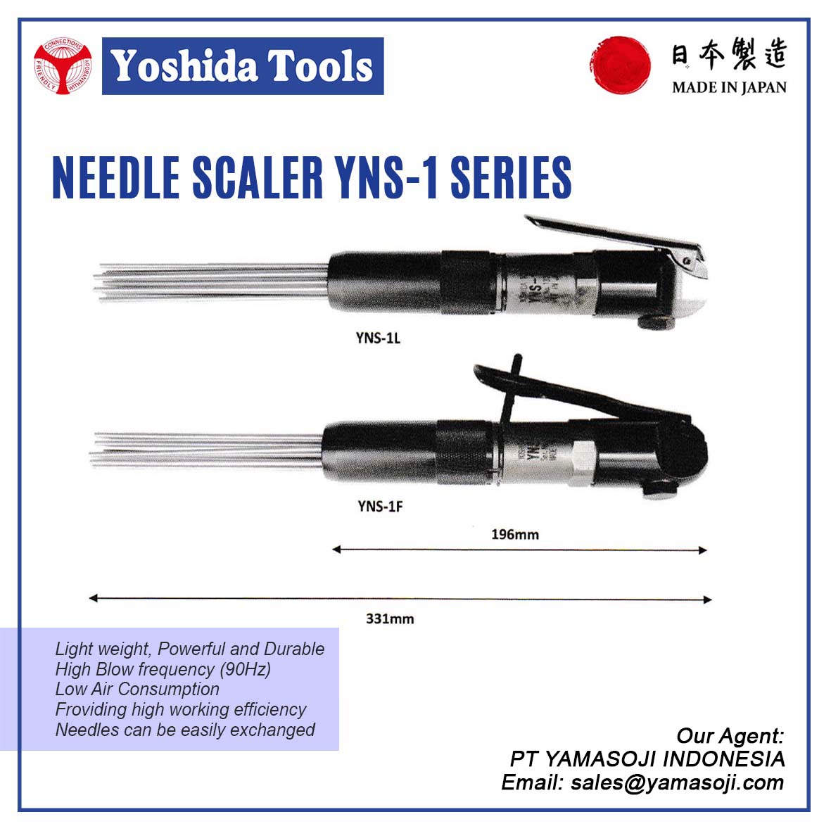 NEEDLE SCALER YNS-1 SERIES