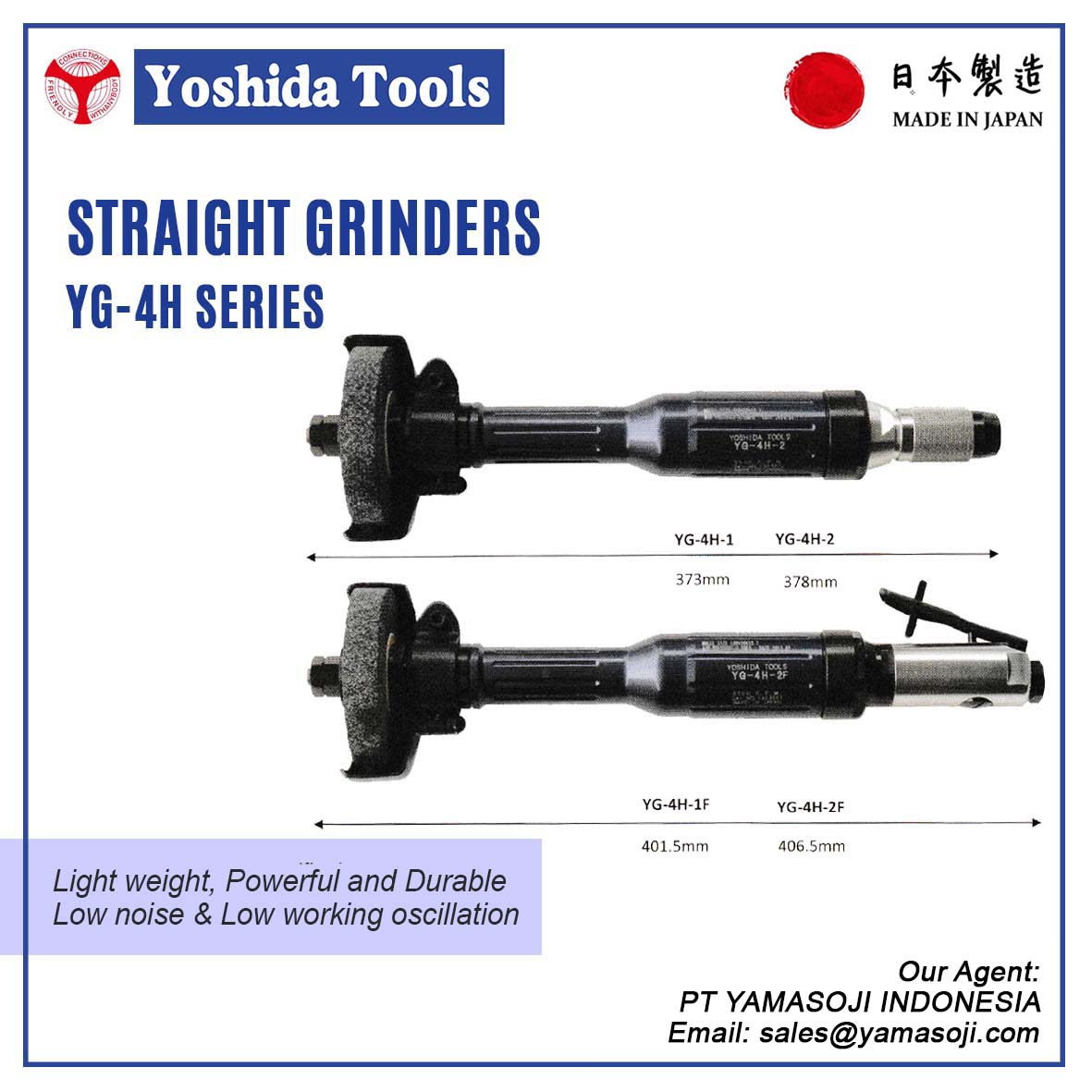 STRAIGHT GRINDER YG-4H SERIES